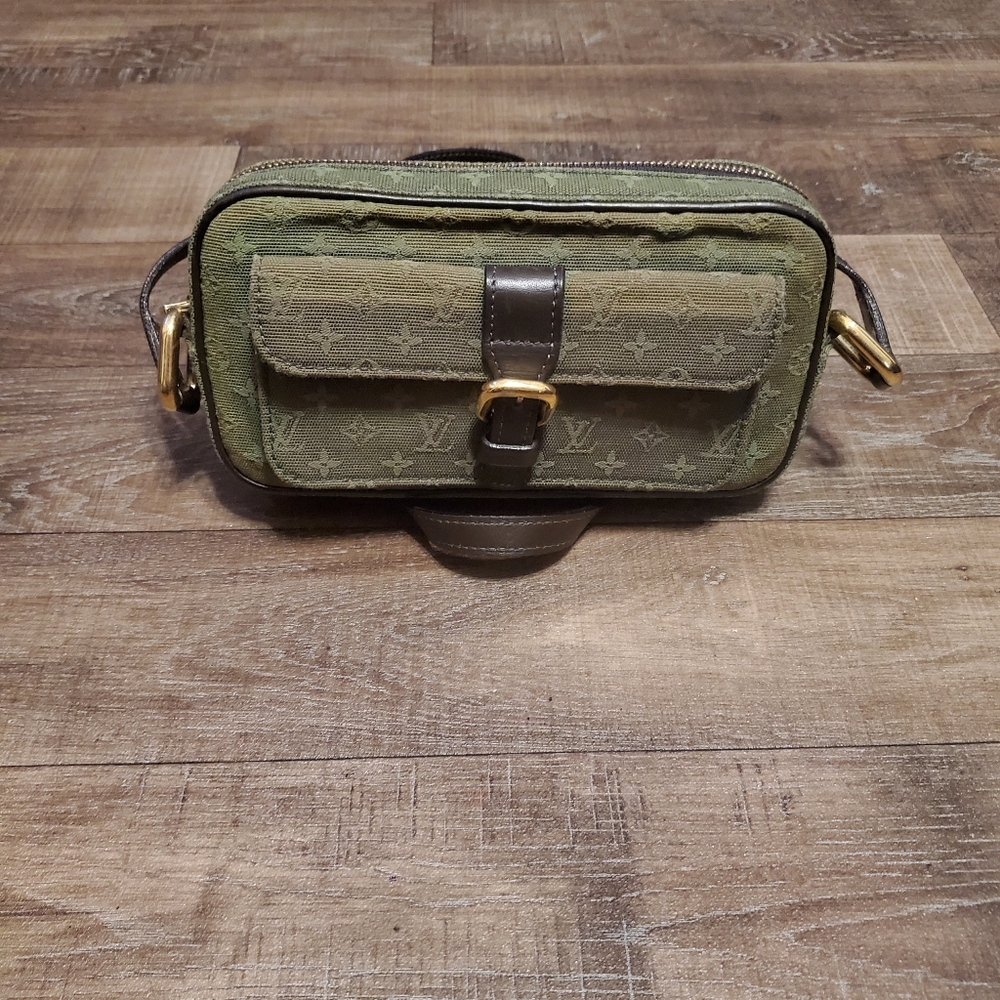 Louis Vuitton Green Mini Lin Juliet MM